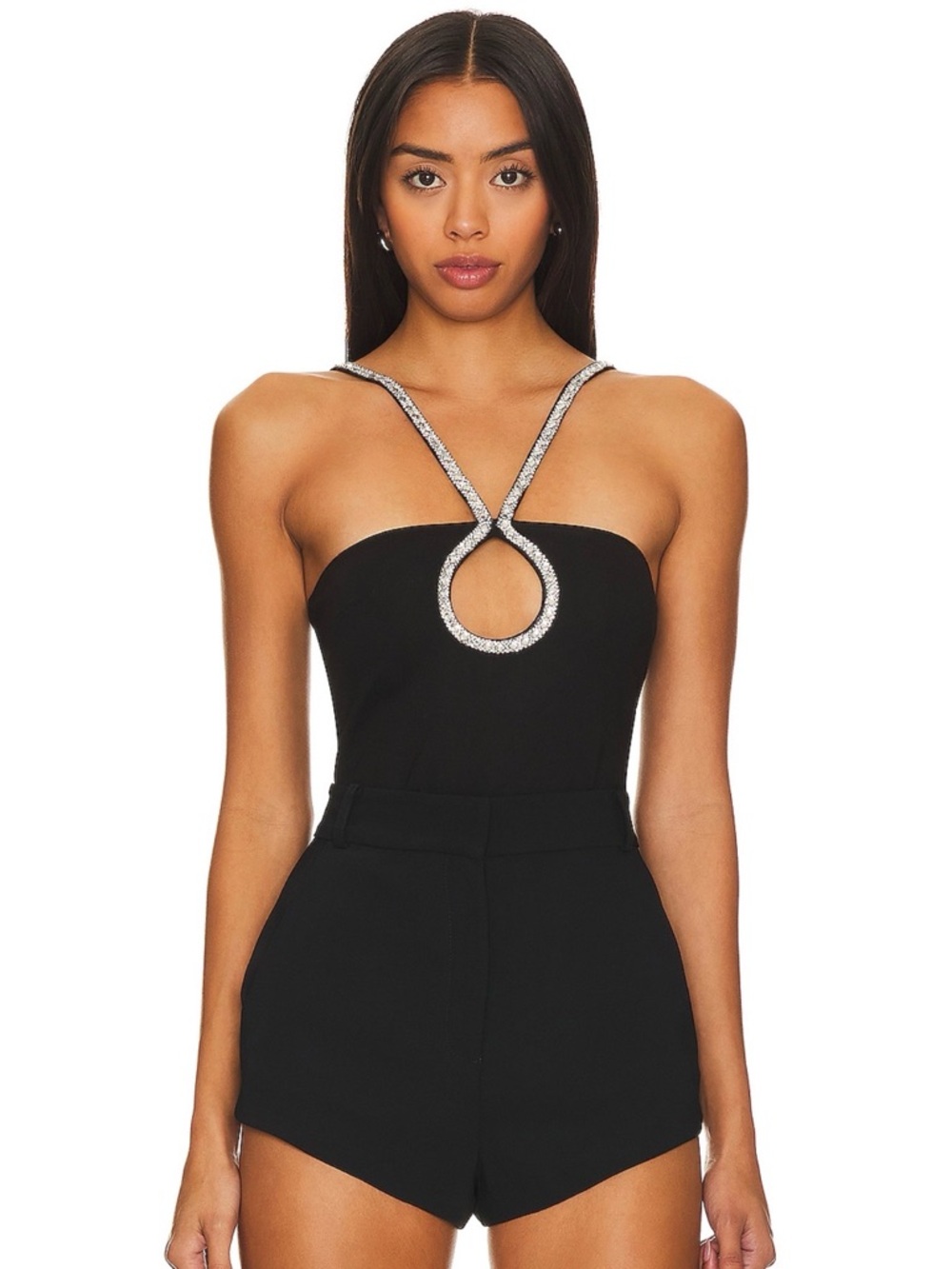 Mazu Bodysuit in Black sz S